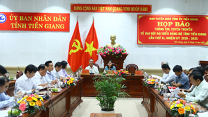 Đại hội Đảng bộ tỉnh Tiền Giang sẽ khai mạc ngày 13/10