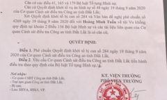 Khởi tố học trò của giảng viên ĐH Tôn Đức Thắng về tội vu khống