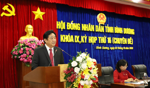 Ông Nguyễn Hoàng Thao làm Chủ tịch tỉnh Bình Dương