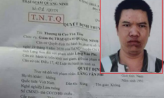 Truy nã phạm nhân trốn khỏi trại giam ở Quảng Ninh