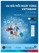 Ưu đãi mỗi ngày cùng thẻ Tín dụng Quốc tế VietinBank
