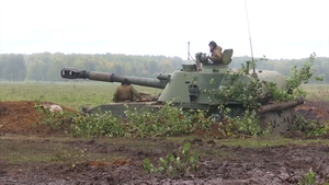 Video: Xe tăng Nga giương nòng súng, khai hỏa rung trời