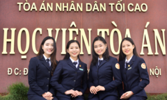 Điểm chuẩn Học viện Toà án cao nhất 27,25