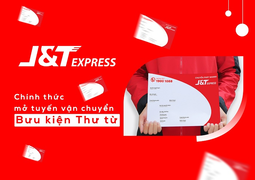 J&T Express mở tuyến vận chuyển nhanh cho đơn hàng thư từ
