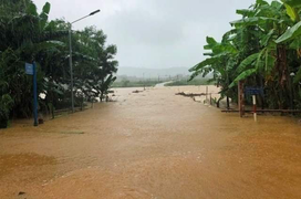 Trung tá biên phòng ở Quảng Bình hy sinh trên đường đi giúp dân chạy lũ