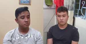 Công an tóm gọn 2 nam thanh niên gây ra hàng loạt vụ cướp ở miền Tây