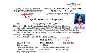 Truy nã kẻ đưa người Trung Quốc nhập cảnh trái phép vào Việt Nam