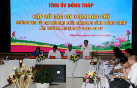 Đại hội Đảng bộ tỉnh Đồng Tháp sẽ khai mạc ngày 18/10