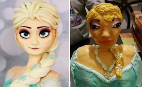 Cười đau ruột xem loạt bánh kem thảm họa, 'bôi bác' hình mẫu