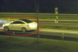 Xử phạt ô tô chạy ngược chiều lối ra cao tốc Hà Nội - Hải Phòng