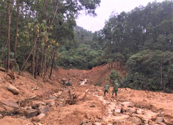 Cảnh sạt lở kinh hoàng nơi 13 cán bộ, chiến sỹ mất tích khi cứu nạn Rào Trăng 3 