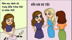 Hình ảnh hài hước cho thấy có trời mới hiểu nổi phụ nữ