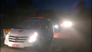 Đoàn xe cứu thương, quân đội tạm rời khỏi hiện trường 13 cán bộ mất tích