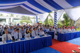 Trà Vinh khởi công dự án mô hình trình diễn kho lạnh thông minh