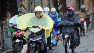 Miền Bắc mưa to, trời lạnh dưới 20 độ C