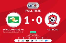 Thắng kịch tính Hải Phòng, Sông Lam Nghệ An trụ hạng