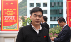 Đại biểu trẻ nhất dự Đại hội Đảng bộ Hà Giang mong được cống hiến sức trẻ