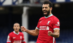 Salah tỏa sáng, Liverpool chặn mạch toàn thắng của Everton 