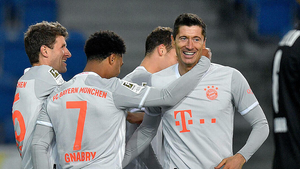 Robert Lewandowski lập cú đúp, Bayern Munich lên ngôi nhì bảng