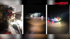 Video: Ấm lòng tình người trong lũ tại Quảng Trị