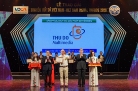Thudo Multimedia giành hai giải thưởng Chuyển đổi số Việt Nam 2020