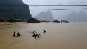 Video: Quảng Bình, Hà Tĩnh có thể xảy ra lũ lớn