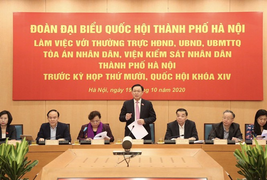 Bí thư Vương Đình Huệ: Hà Nội muốn sớm vận hành đường sắt Cát Linh – Hà Đông