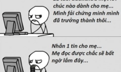 Nỗi lòng con trai ngày 20/10 