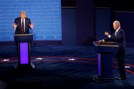 Tranh luận cuối cùng giữa Trump và Biden sẽ có nút 'tắt mic', tránh ngắt lời