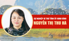 Infographic: Sự nghiệp Bí thư Tỉnh ủy Ninh Bình Nguyễn Thị Thu Hà