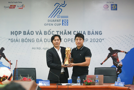 Hoàng Đức, Thành Lương tham dự giải đấu phong trào DuaFat Open Cup 2020