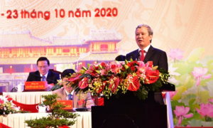 Ông Lê Trường Lưu tái đắc cử Bí thư Tỉnh uỷ Thừa Thiên - Huế