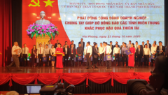 TP Hải Phòng ủng hộ 120 tỷ đồng và 200 tấn gạo giúp đồng bào miền Trung