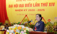 Bà Giàng Páo Mỷ tái đắc cử Bí thư Tỉnh ủy Lai Châu