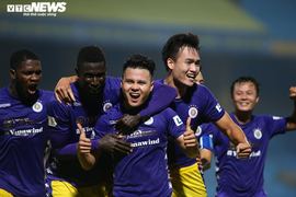 Quang Hải ghi bàn phút 89, Hà Nội FC ngược dòng thắng B.Bình Dương