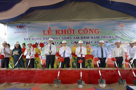 VOV khởi công xây Đài phát sóng AM/DRM khu vực Nam Trung Bộ