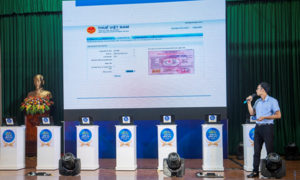 Cán bộ trẻ của Tổng cục Thuế với công nghệ 4.0