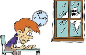 Cậu bé làm con ma phát cáu