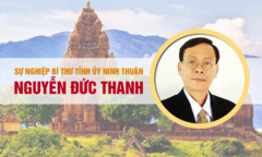 Infographic: Sự nghiệp Bí thư Tỉnh ủy Ninh Thuận Nguyễn Đức Thanh