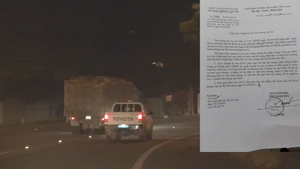 Xe tải ngang nhiên 'thải bậy' ở Thủ đô: Sở Giao thông Vận tải Hà Nội vào cuộc