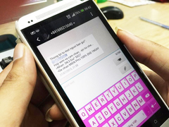 Một người ở Hà Nội bị xử phạt vì nhắn tin môi giới bất động sản