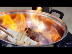 Nướng mực bằng cồn, người đàn ông bỏng nặng