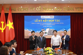 Ký kết hợp tác giữa Viettel Post và iCheck: Tiện ích mới cho khách hàng