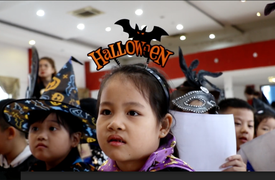 Học sinh Hà Nội hào hứng với lễ hội Halloween năm 2020
