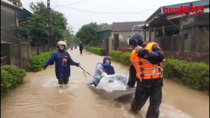 Video: Sơ tán khẩn cấp hơn 4000 người dân tại Cẩm Xuyên, Hà Tĩnh