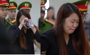 Bị tuyên án 5 năm tù, 'mẹ mìn' bắt cóc bé trai 2 tuổi ở Bắc Ninh khóc nức nở