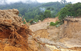 Quảng Nam lại xảy ra sạt lở, một người mất tích