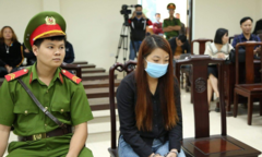 Hình ảnh 'mẹ mìn' bắt cóc bé trai 2 tuổi ở Bắc Ninh hầu tòa sơ thẩm