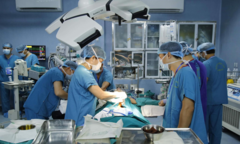 Lần đầu tiên tại Việt Nam ghép ruột từ người cho còn sống