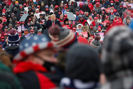 Trump và Biden quyết chiến ở các bang chiến trường